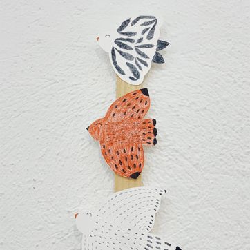 Ocells de paper, taller infantil