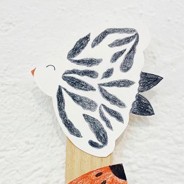 Ocells de paper, taller infantil